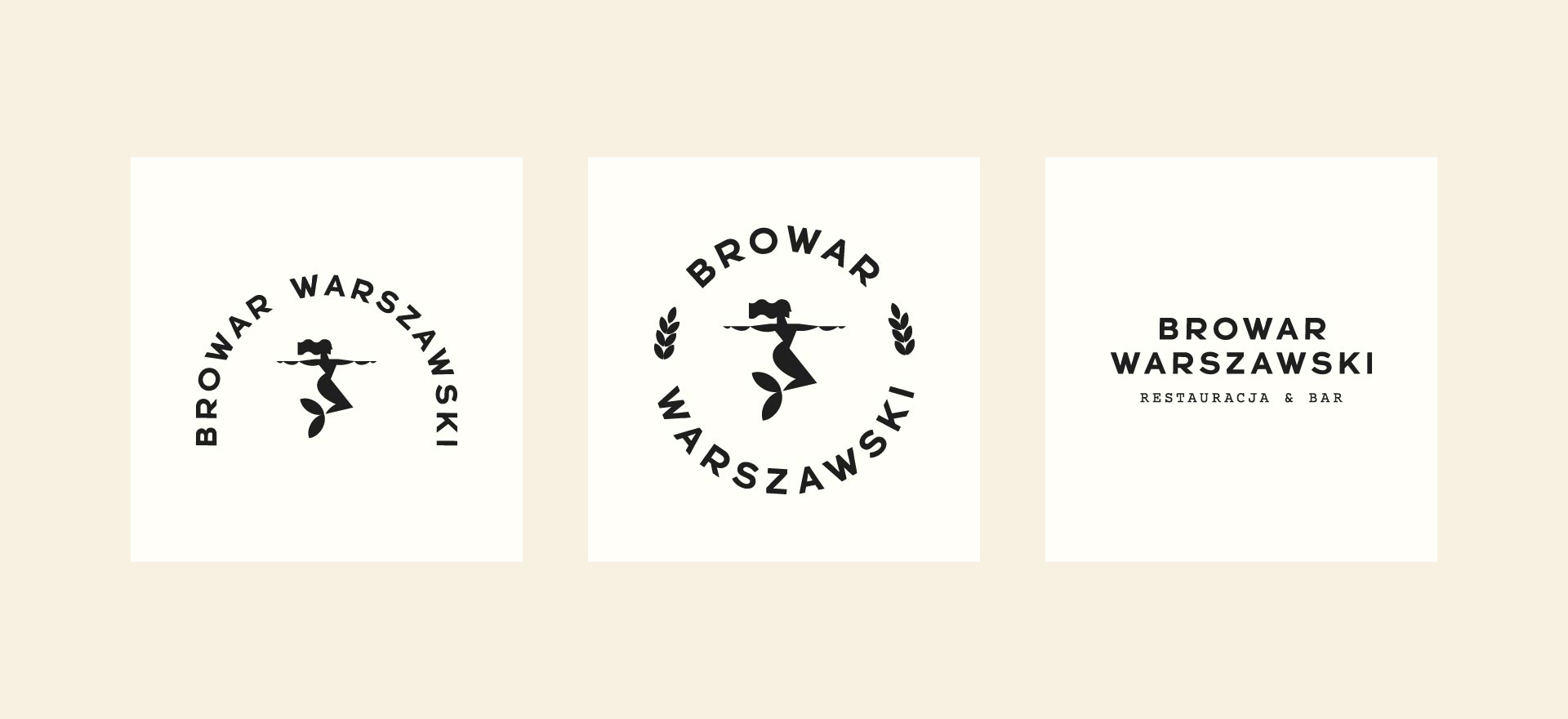 browar warszawski loga